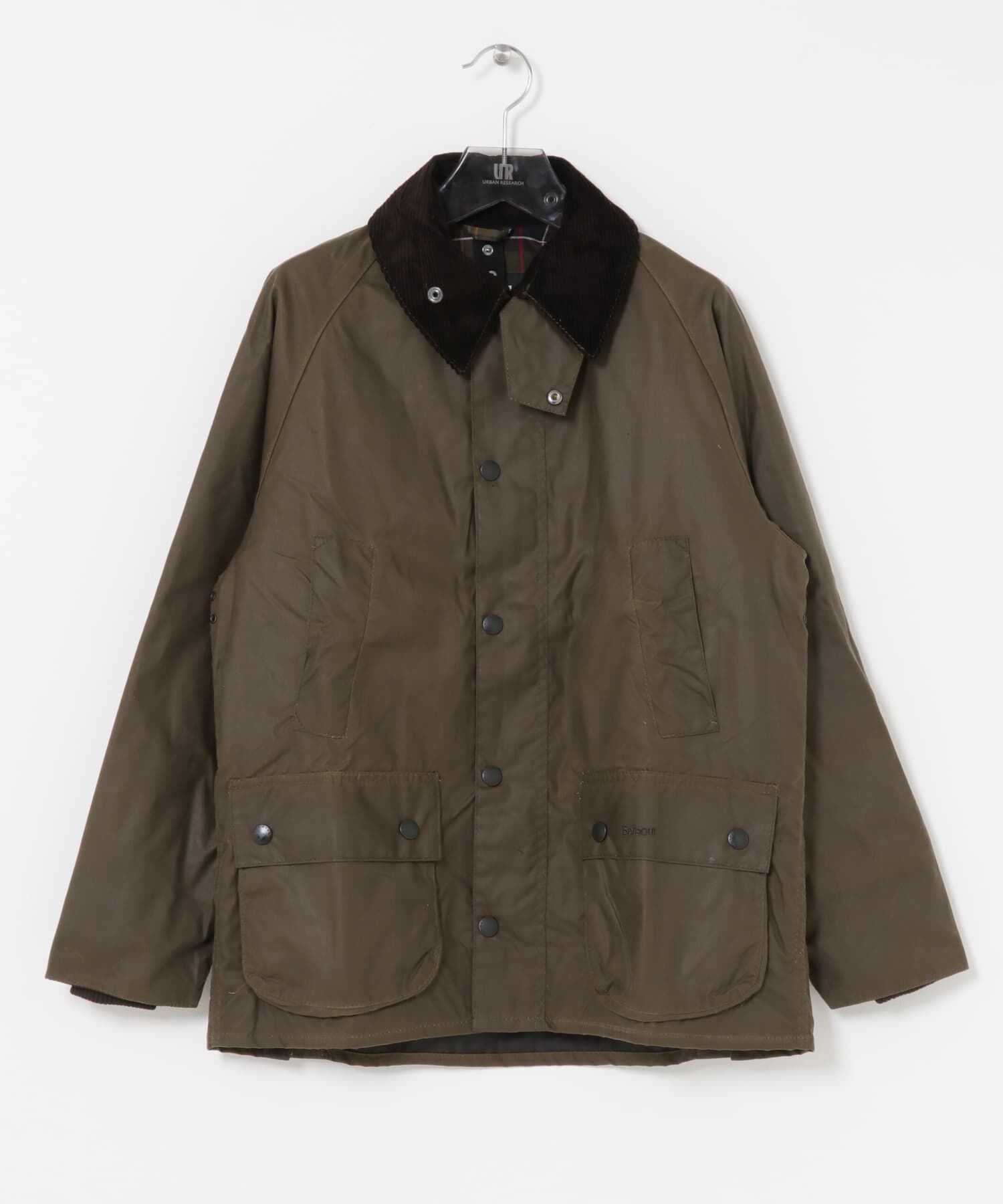 URBAN RESEARCH「Barbour　bedale wax jacket」|ノーカラーコート|