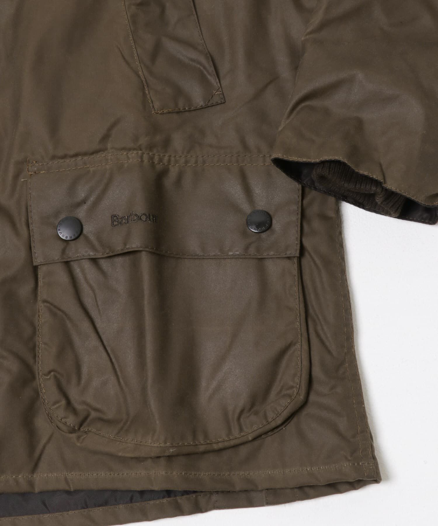 URBAN RESEARCH「Barbour　bedale wax jacket」|ノーカラーコート|