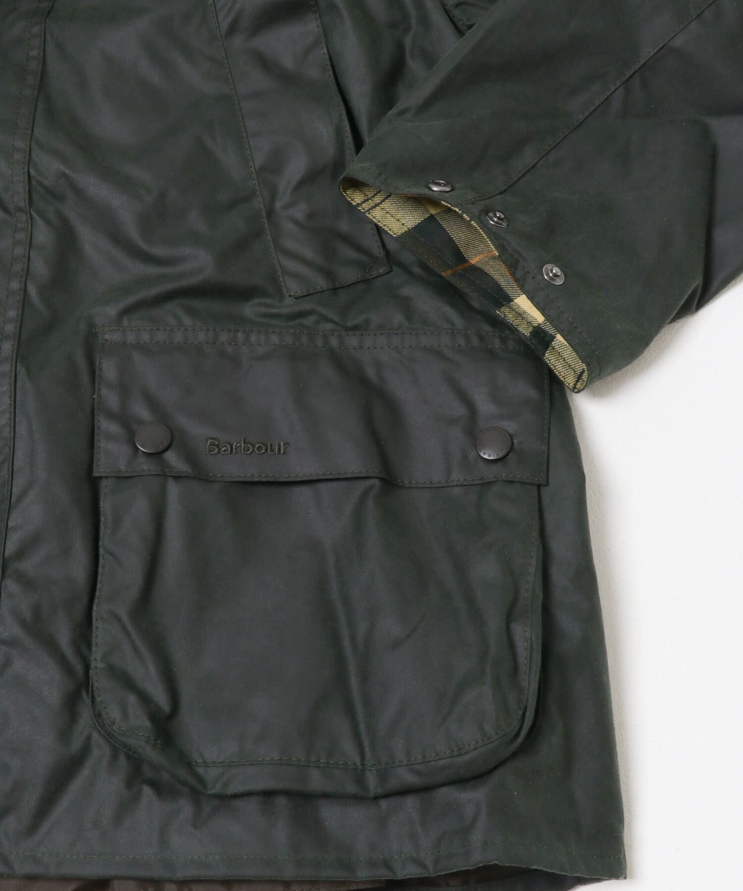 URBAN RESEARCH「Barbour　os bedale wax jacket」|ノーカラーコート|