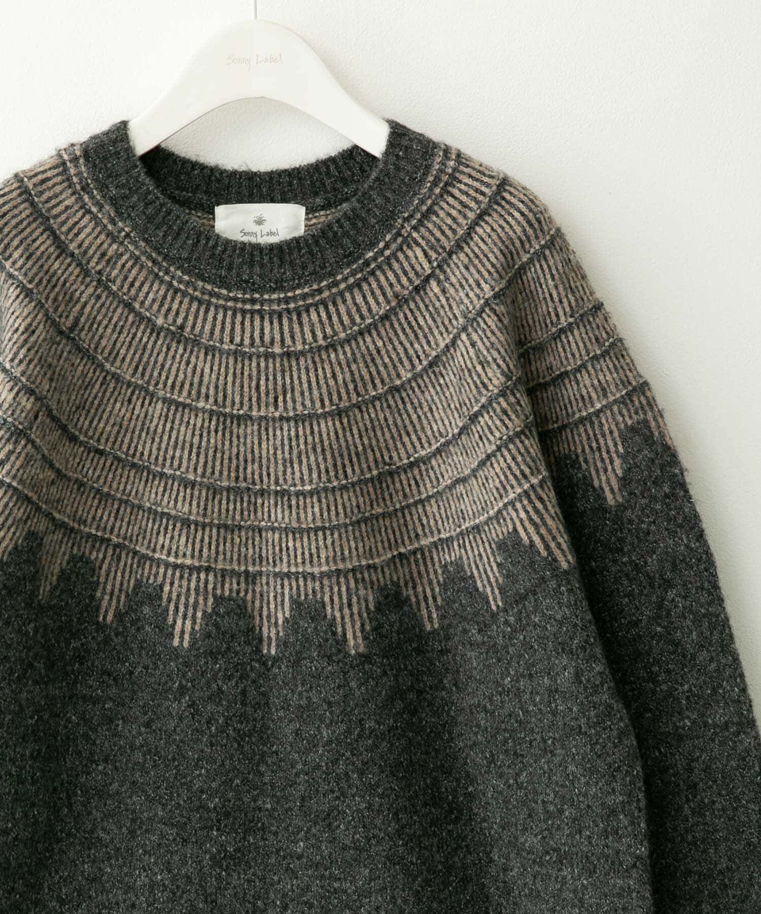 Sonny Label 「フェアアイル柄ニットプルオーバー」|ニット・セーター|