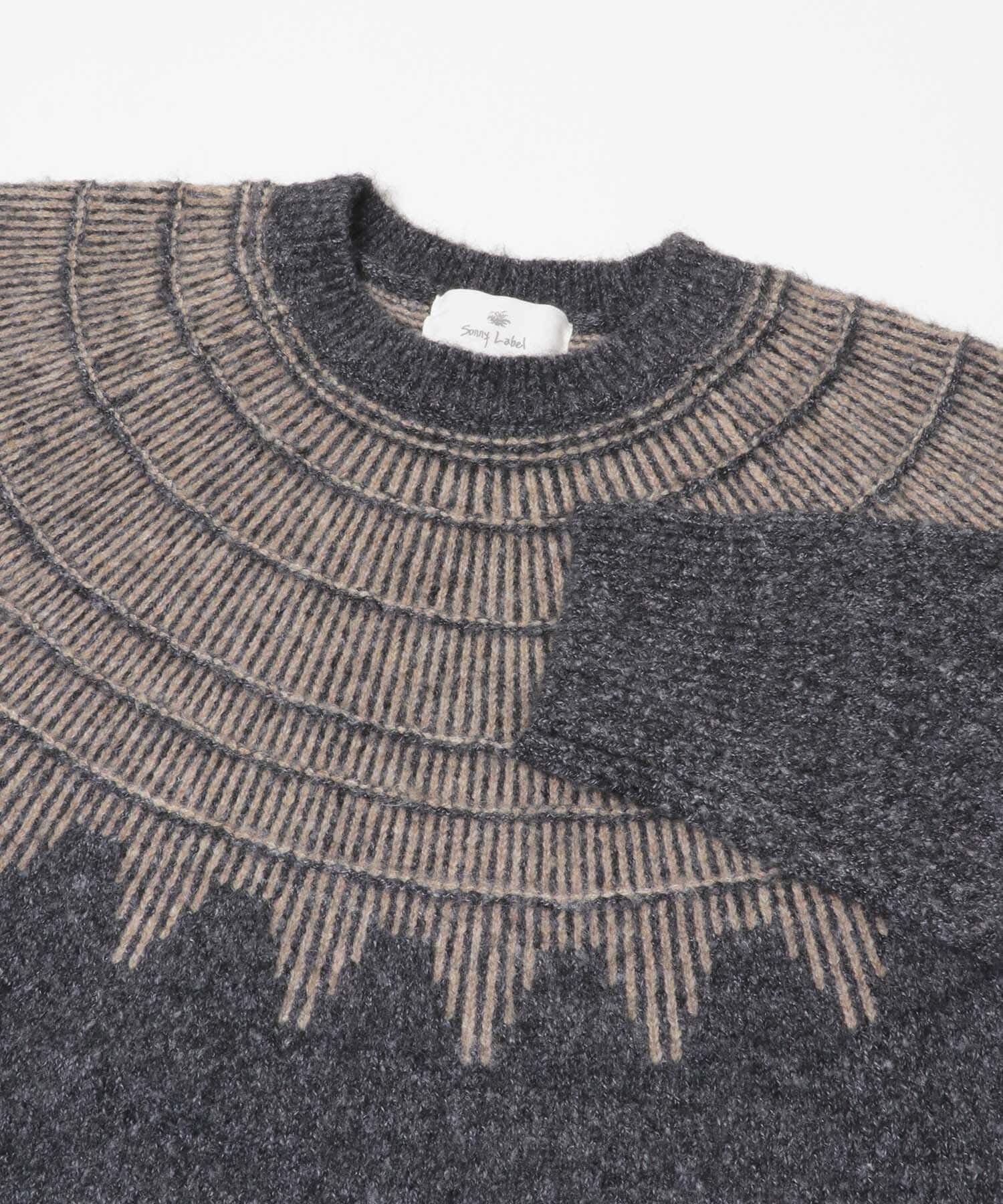 Sonny Label 「フェアアイル柄ニットプルオーバー」|ニット・セーター|