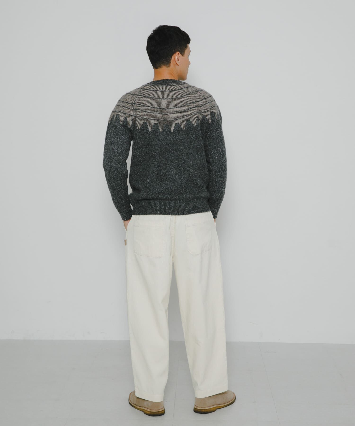 Sonny Label 「フェアアイル柄ニットプルオーバー」|ニット・セーター|