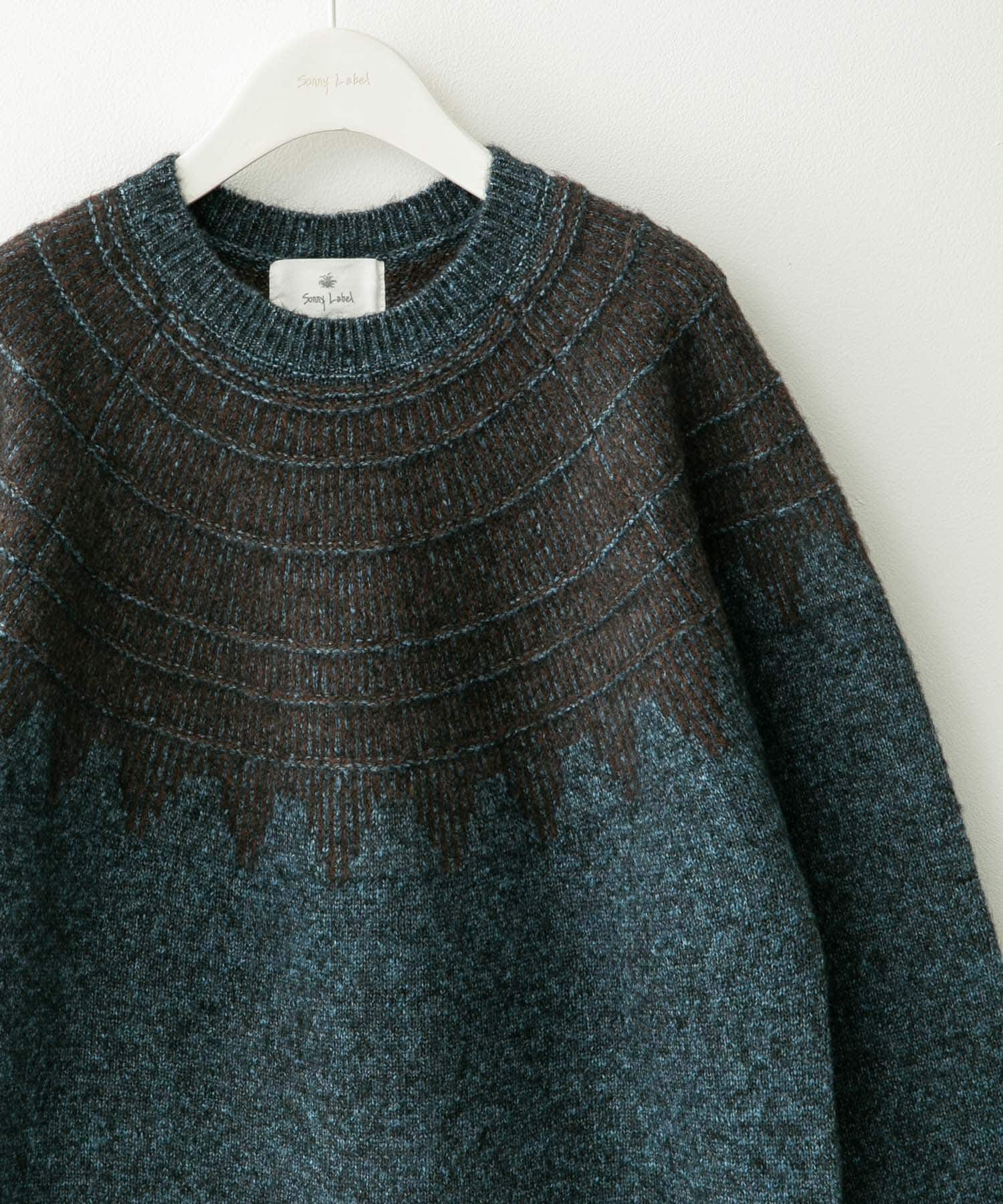 Sonny Label 「フェアアイル柄ニットプルオーバー」|ニット・セーター|