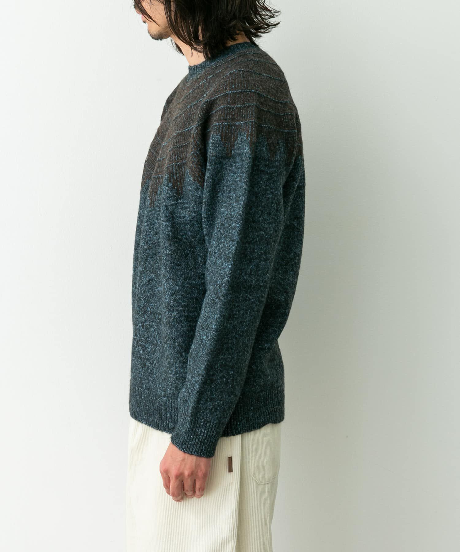 Sonny Label 「フェアアイル柄ニットプルオーバー」|ニット・セーター|