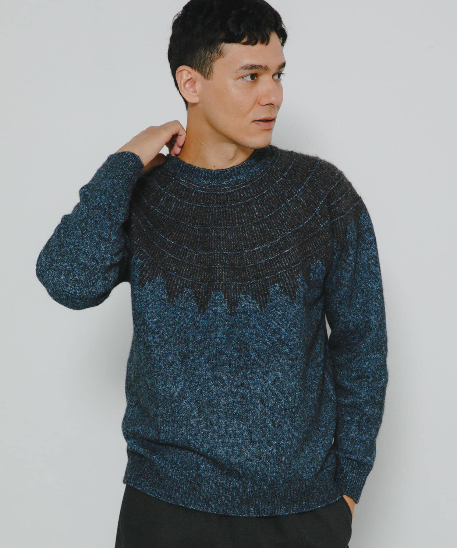 Sonny Label 「フェアアイル柄ニットプルオーバー」|ニット・セーター|