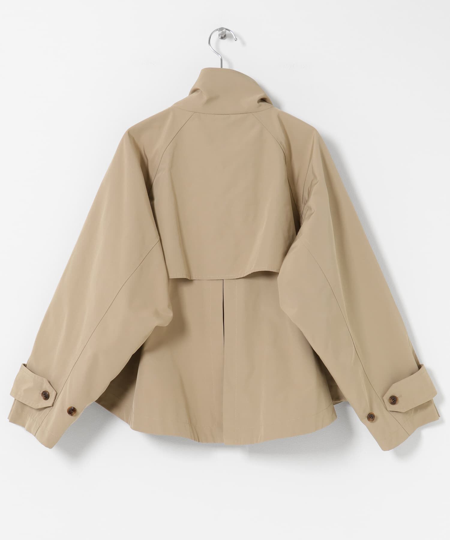 Sonny Label 「撥水バックフレアスタンドカラーコート」|ノーカラーコート|