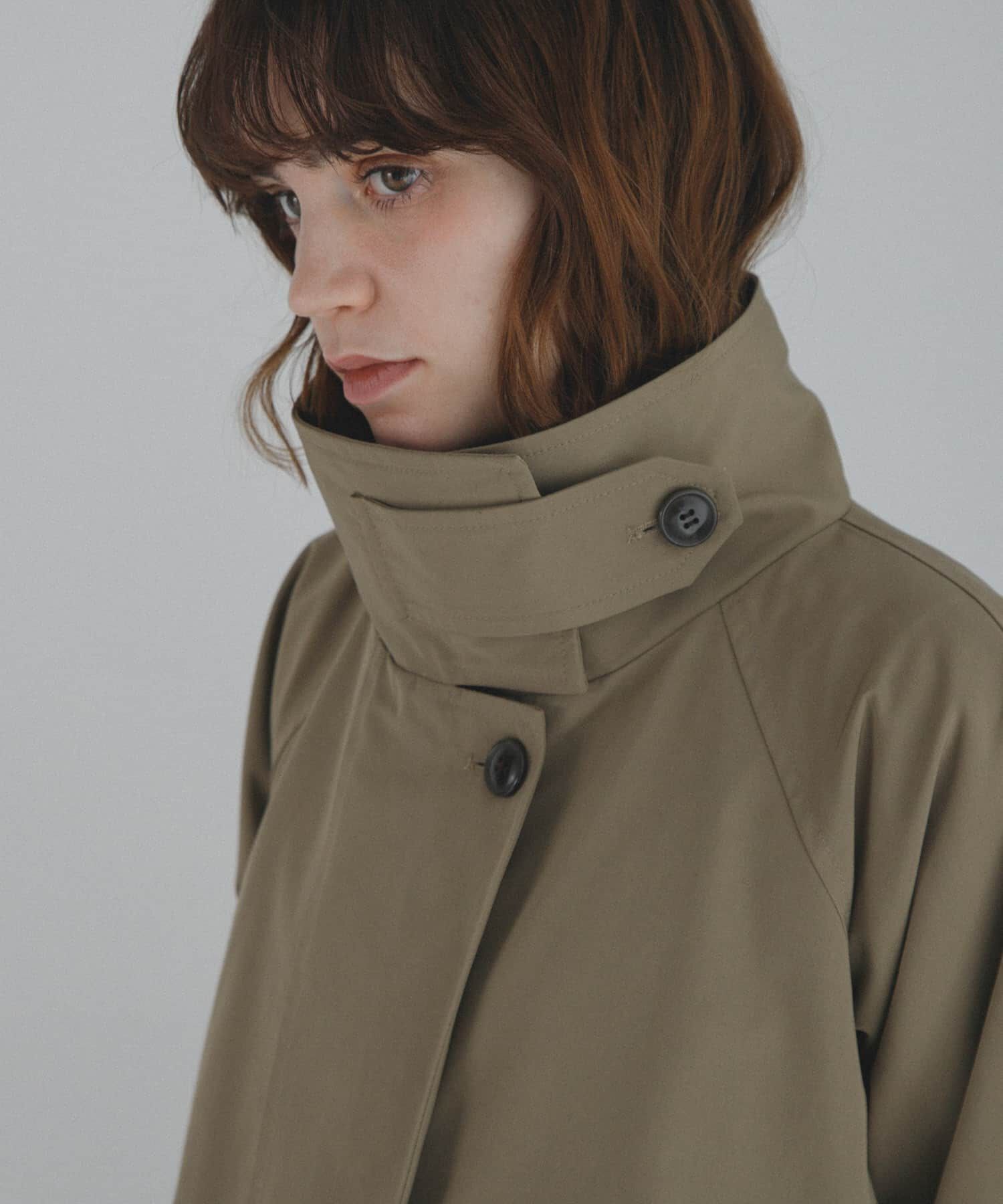 Sonny Label 「撥水バックフレアスタンドカラーコート」|ノーカラーコート|