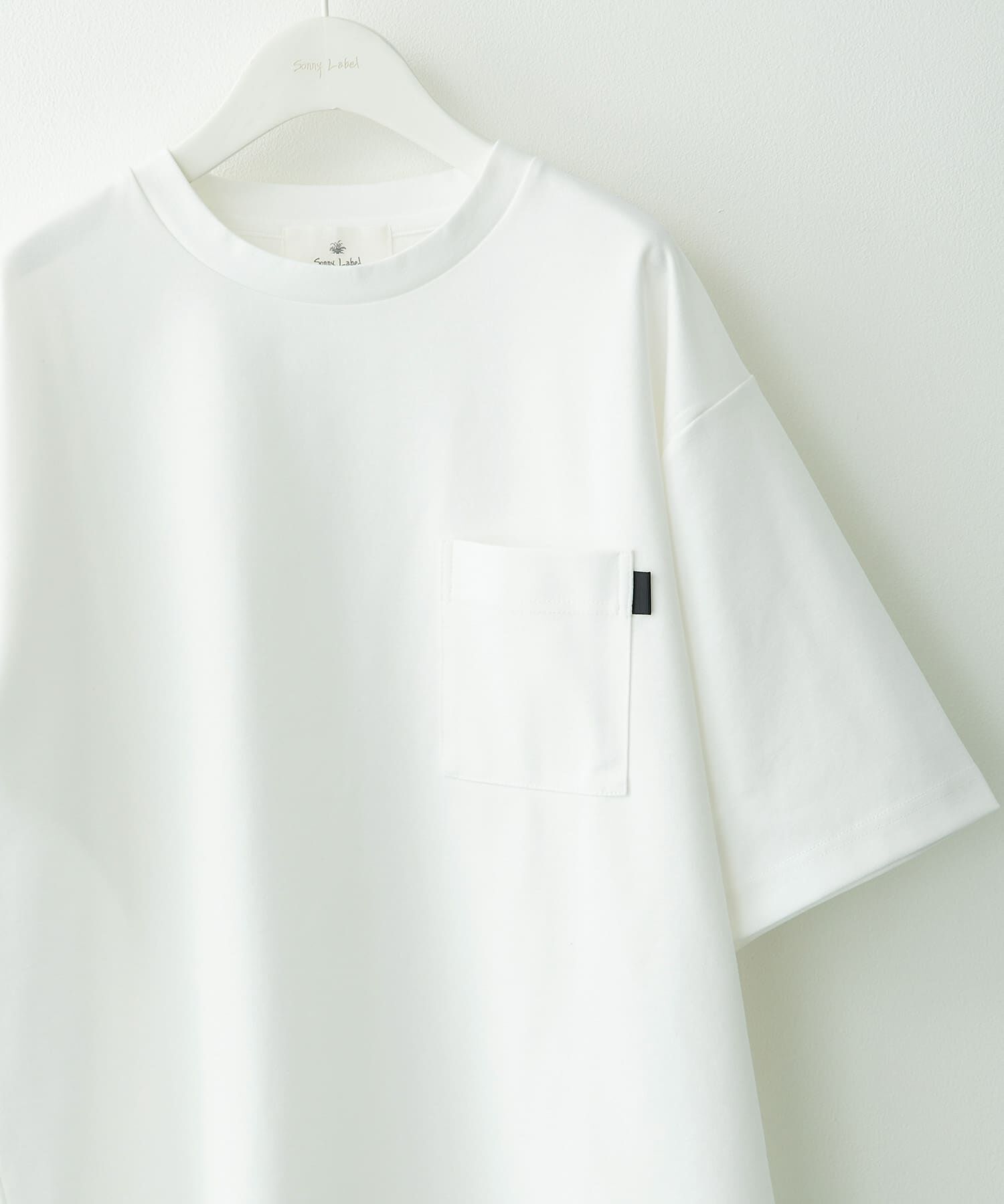 Sonny Label 「ポンチポケット付ショートスリーブTシャツ」|Tシャツ・カットソー|ホワイト