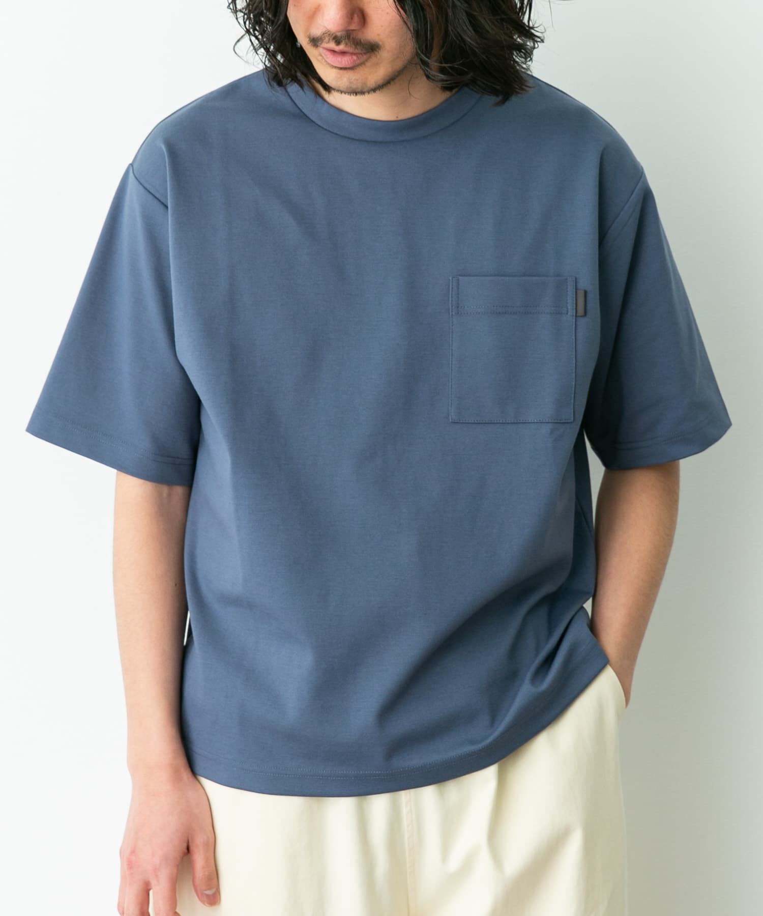 Sonny Label 「ポンチポケット付ショートスリーブTシャツ」|Tシャツ・カットソー|