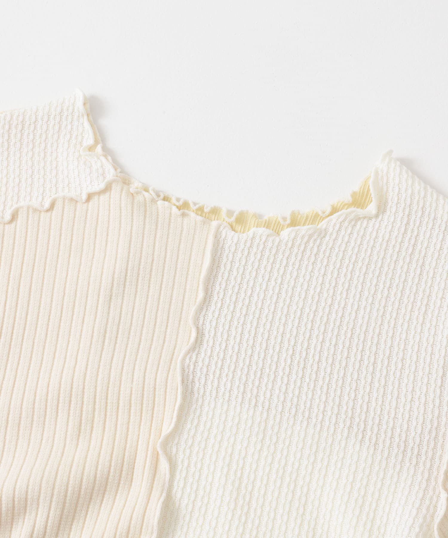  「MIXカラーパッチワークカットソー」|Tシャツ・カットソー|