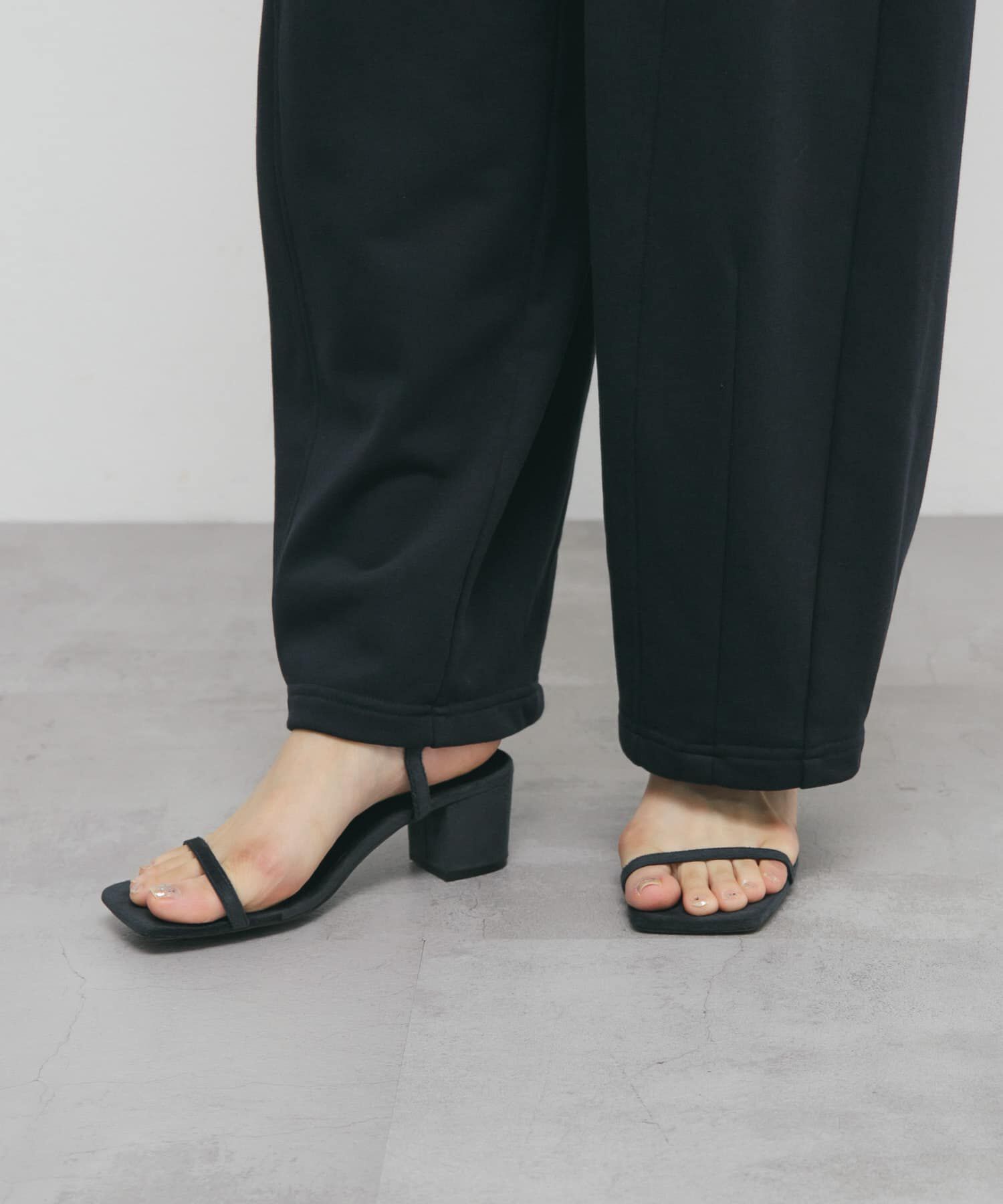  「スリムストラップサンダル」|サンダル|