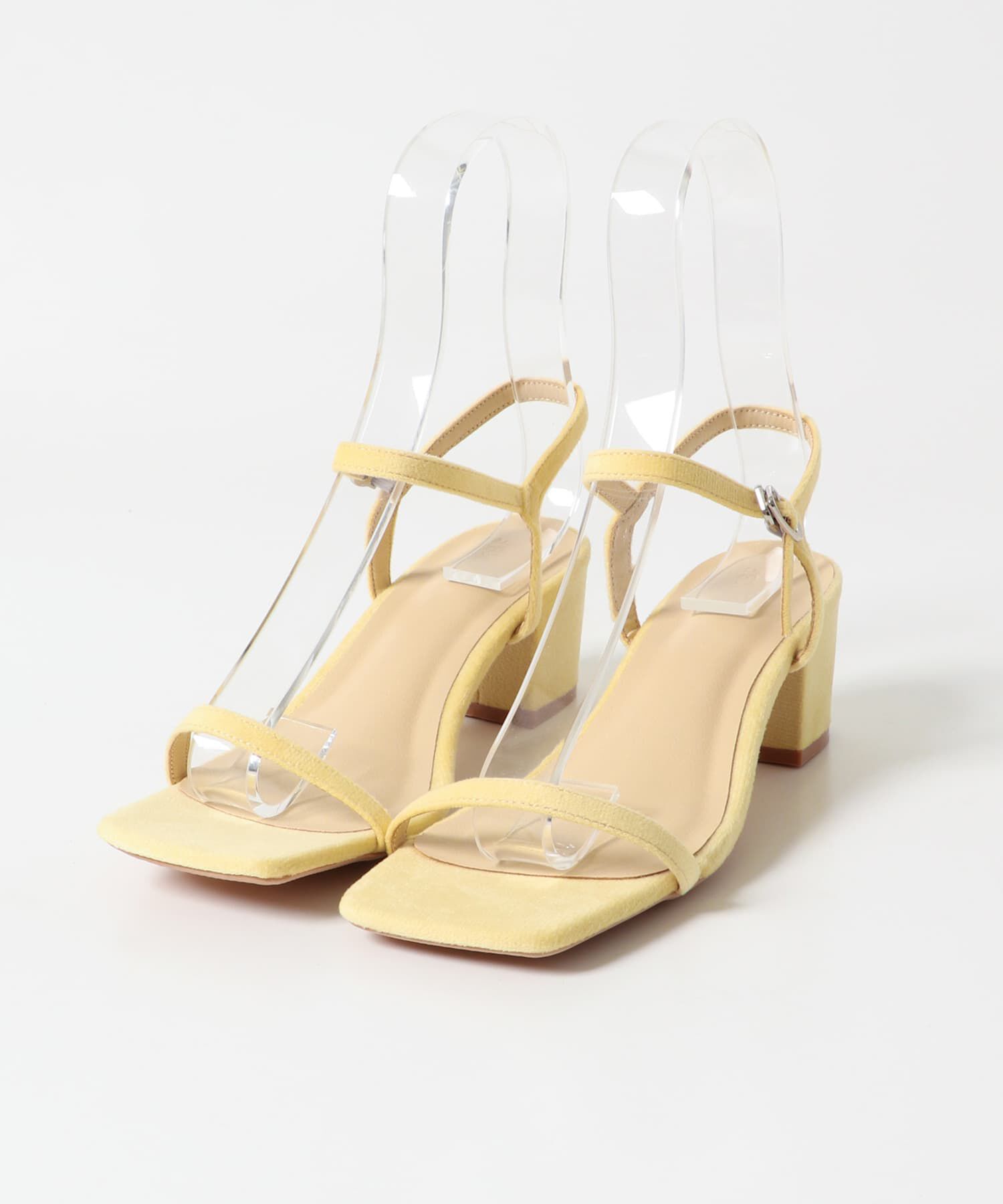  「スリムストラップサンダル」|サンダル|