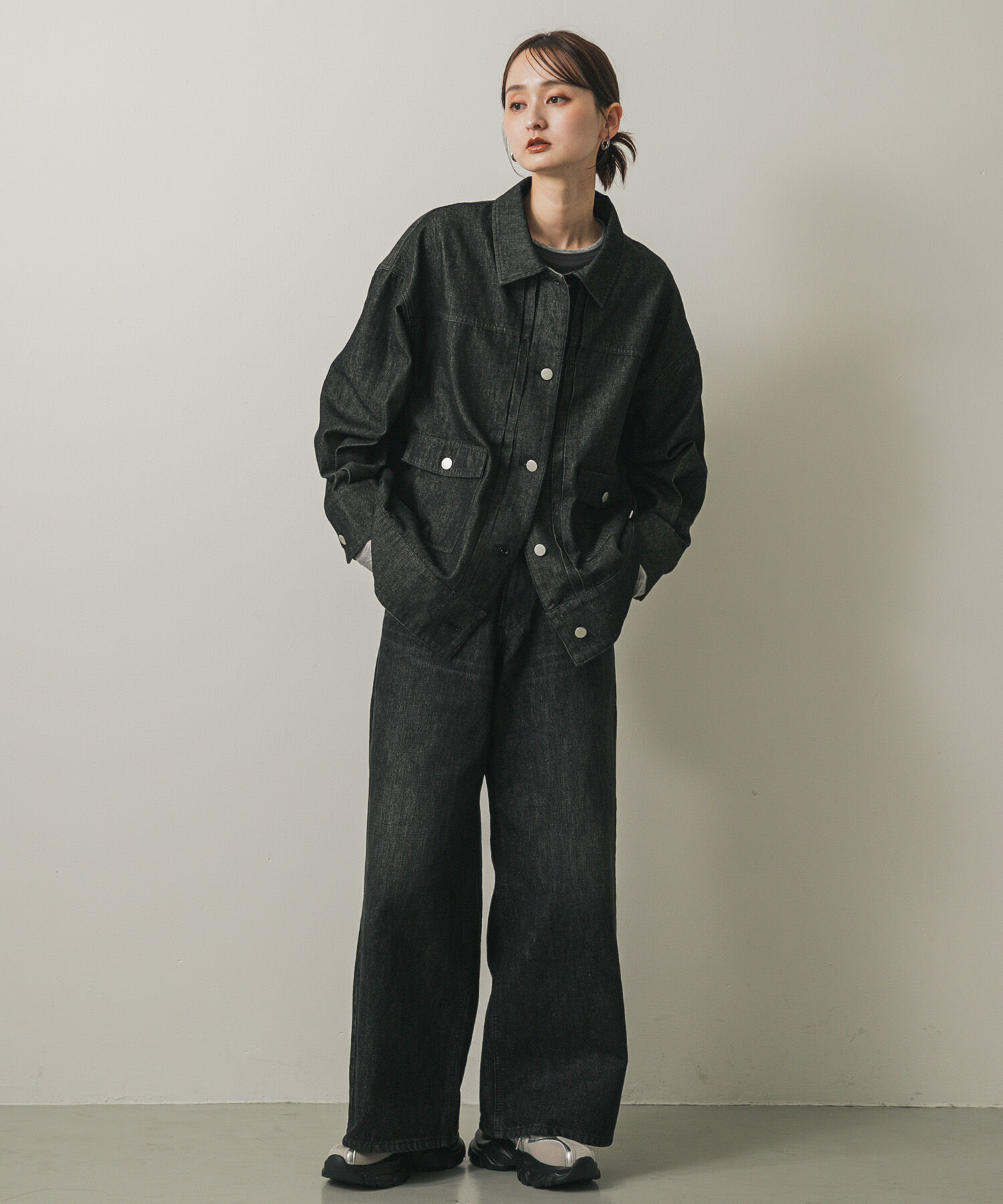 SENSE OF PLACE by URBAN RESEARCH「ルーズデニムジャケット」|デニムジャケット|