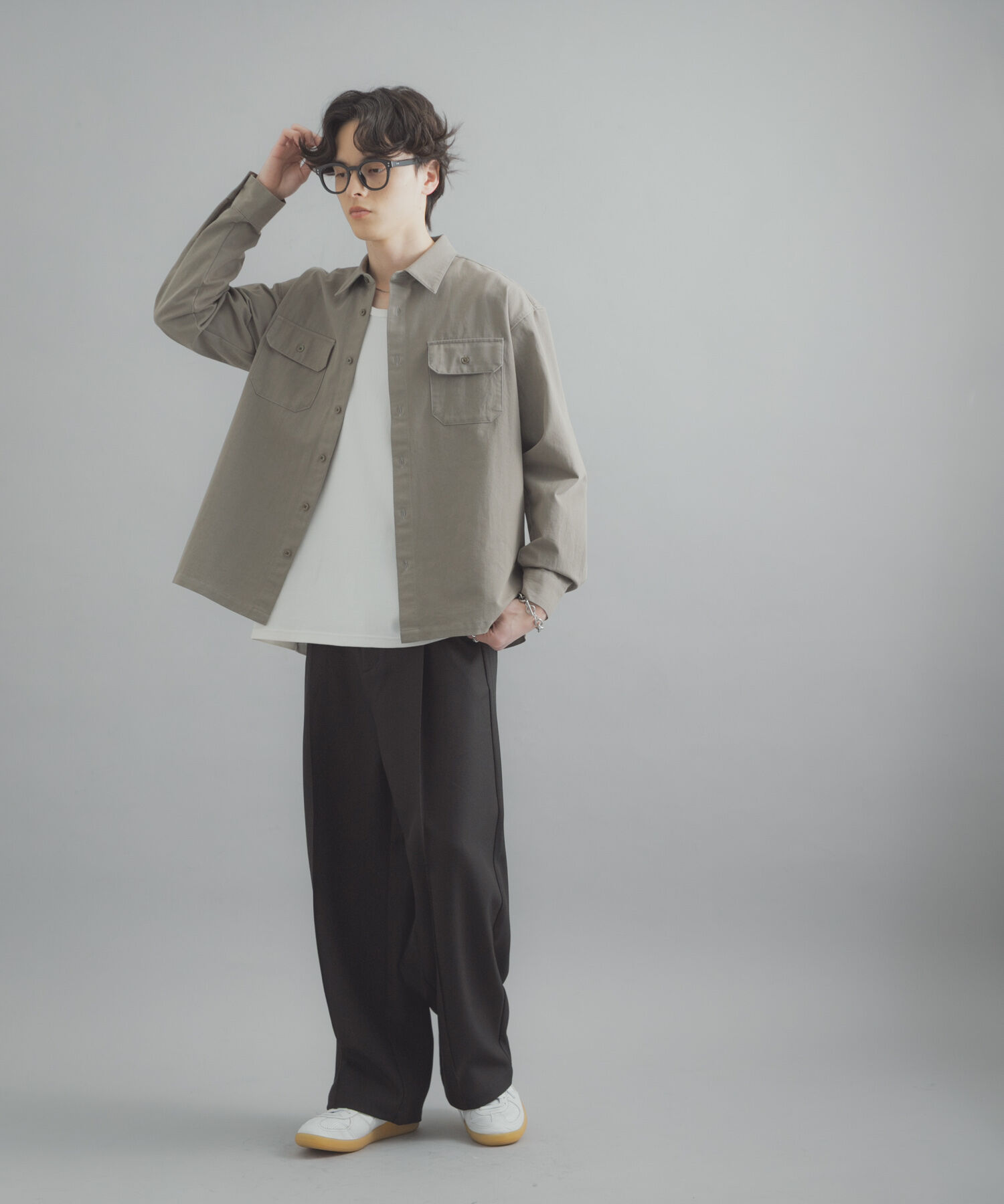 SENSE OF PLACE by URBAN RESEARCH「ダブルポケットカラーデニムシャツ」|シャツ・ブラウス|