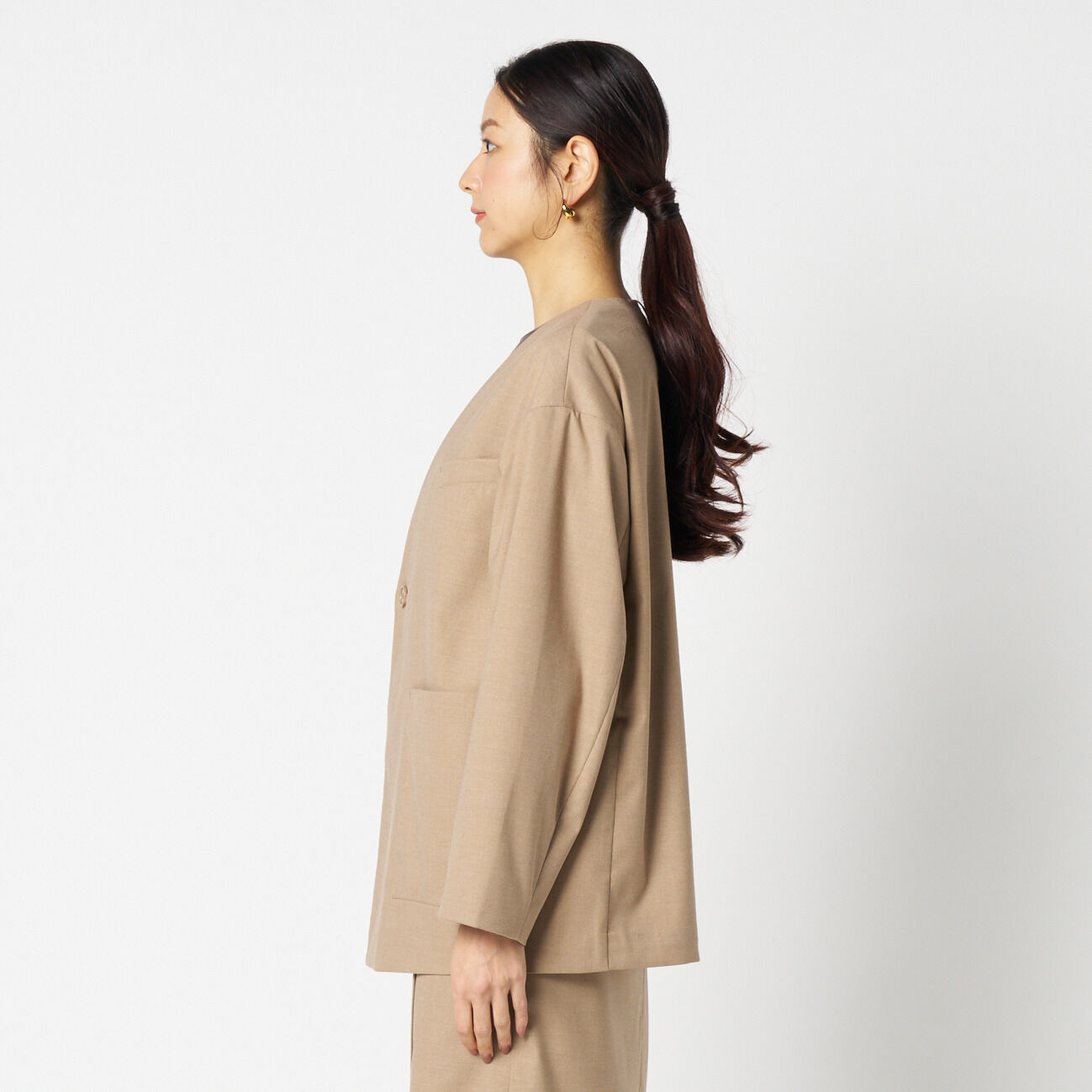 HELIOPOLE「HELIOPOLE the ELLISON JACKET (NO COLLAR)」|デニムジャケット|