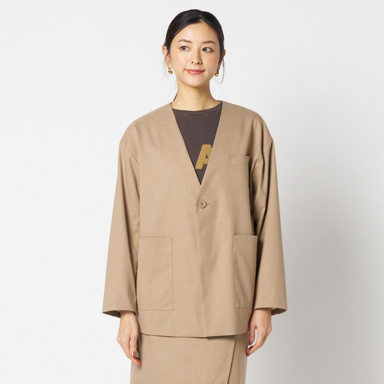 HELIOPOLE「HELIOPOLE the ELLISON JACKET (NO COLLAR)」|デニムジャケット|