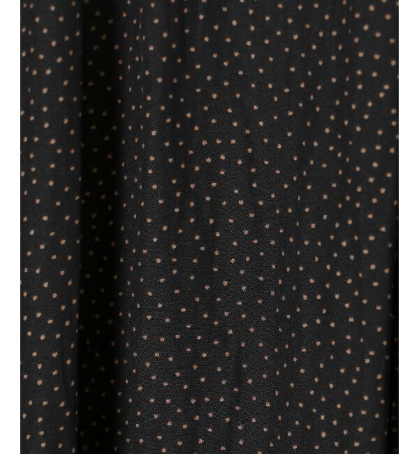 le.coeur blanc「カッセンジョーゼット2wayフリルネックブラウス」|シャツ・ブラウス|