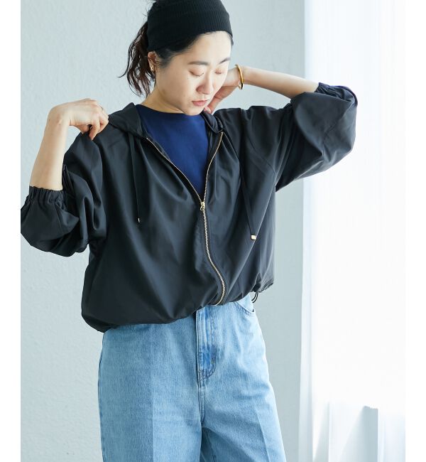  「komatsu.シアーフードブルゾン」|ブルゾン・スタジャン|