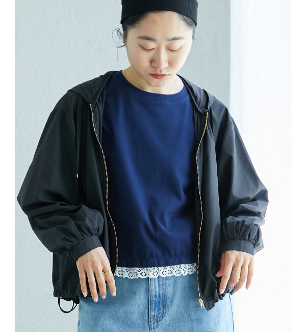  「komatsu.シアーフードブルゾン」|ブルゾン・スタジャン|