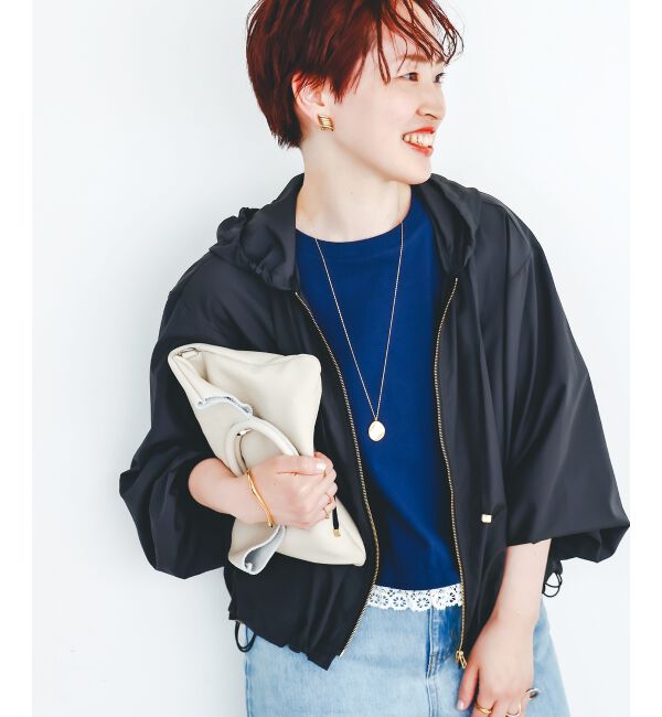  「komatsu.シアーフードブルゾン」|ブルゾン・スタジャン|