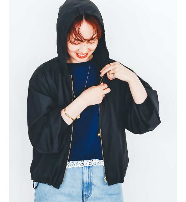  「komatsu.シアーフードブルゾン」|ブルゾン・スタジャン|