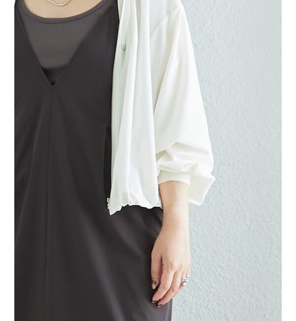  「komatsu.シアーフードブルゾン」|ブルゾン・スタジャン|