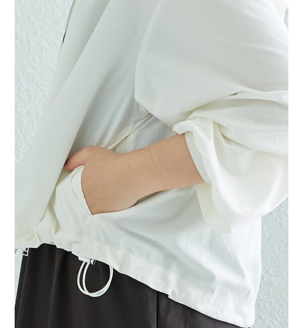  「komatsu.シアーフードブルゾン」|ブルゾン・スタジャン|