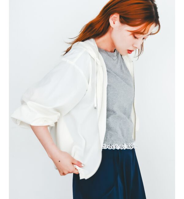  「komatsu.シアーフードブルゾン」|ブルゾン・スタジャン|