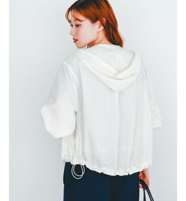  「komatsu.シアーフードブルゾン」|ブルゾン・スタジャン|