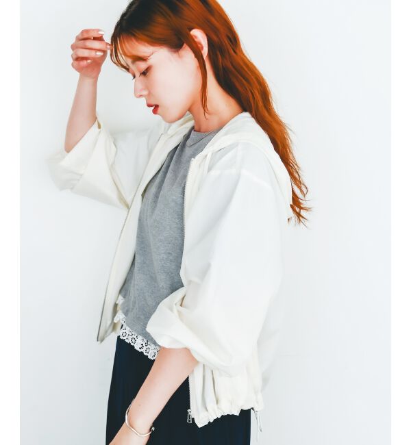  「komatsu.シアーフードブルゾン」|ブルゾン・スタジャン|