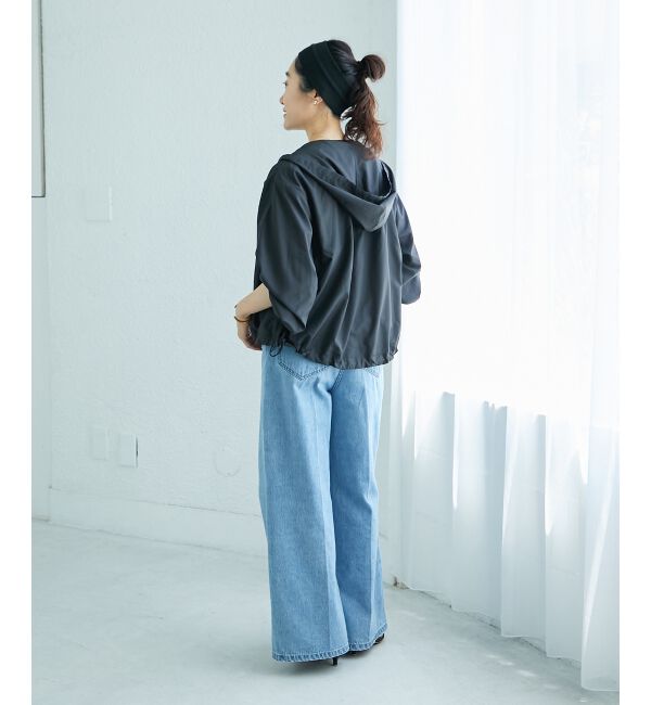  「komatsu.シアーフードブルゾン」|ブルゾン・スタジャン|