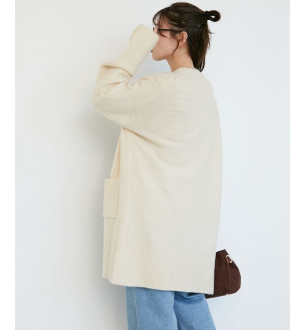  「《WEB限定アイテム》ニュアンスロングカーディガン」|カーディガン|