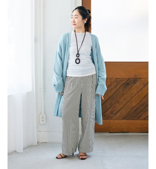  「《WEB限定アイテム》ニュアンスロングカーディガン」|カーディガン|