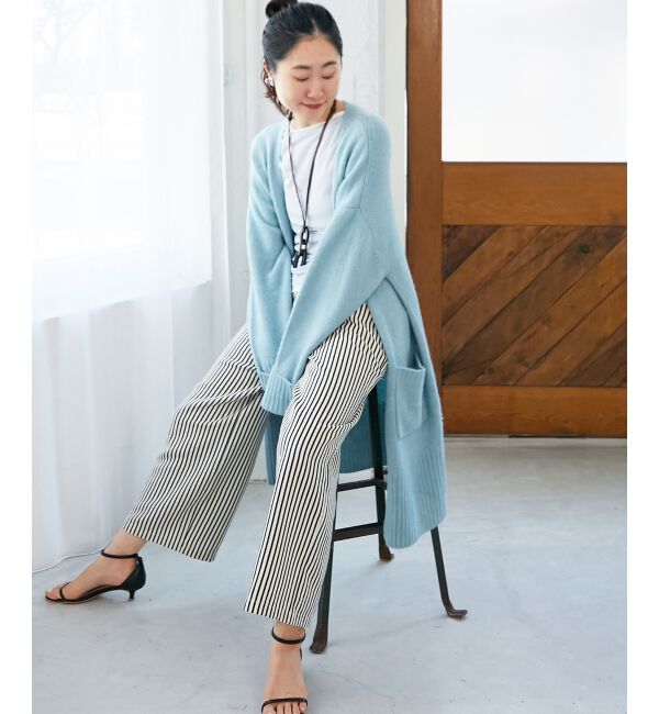  「《WEB限定アイテム》ニュアンスロングカーディガン」|カーディガン|