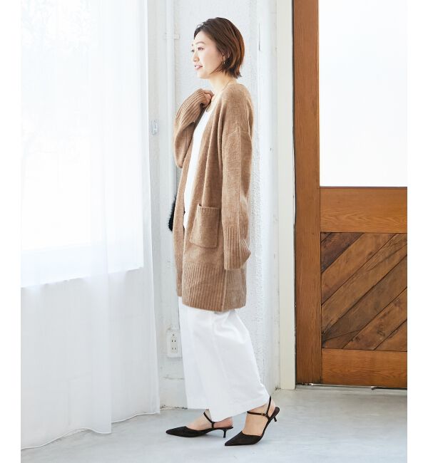  「《WEB限定アイテム》ニュアンスロングカーディガン」|カーディガン|