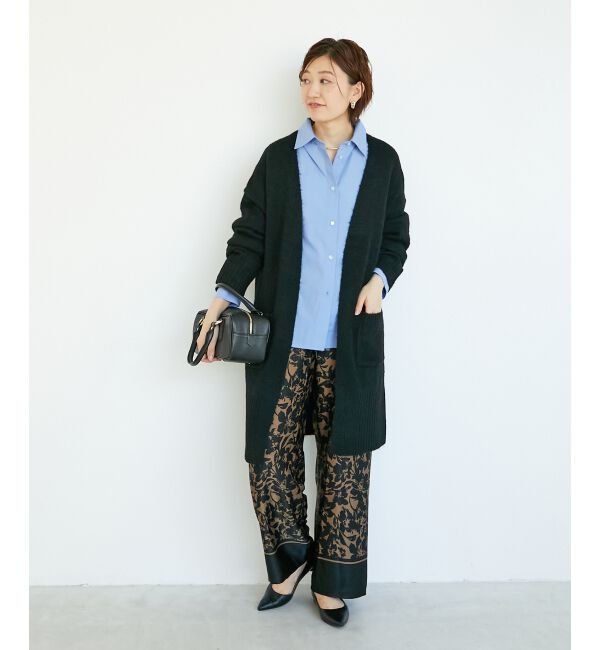  「《WEB限定アイテム》ニュアンスロングカーディガン」|カーディガン|