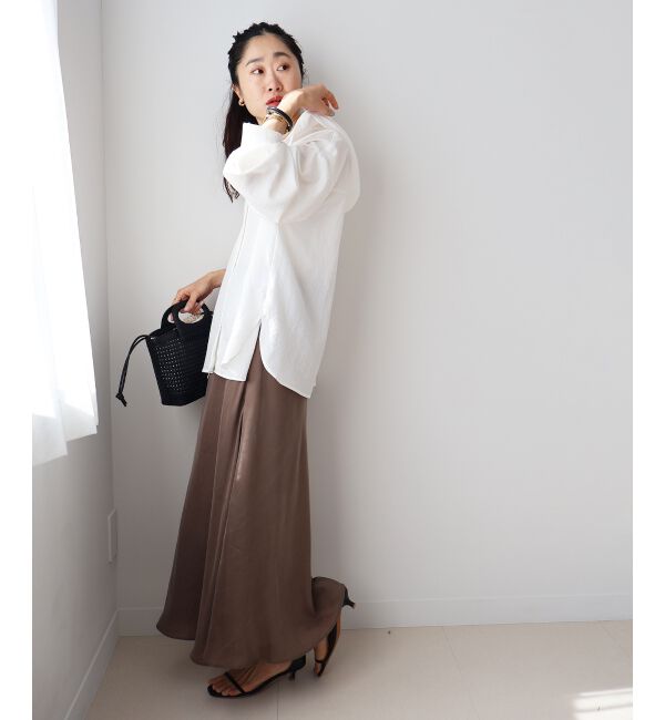  「キュプラナロースカート」|スカート|