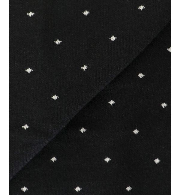  「ドットジャガードニットカーディガン」|カーディガン|