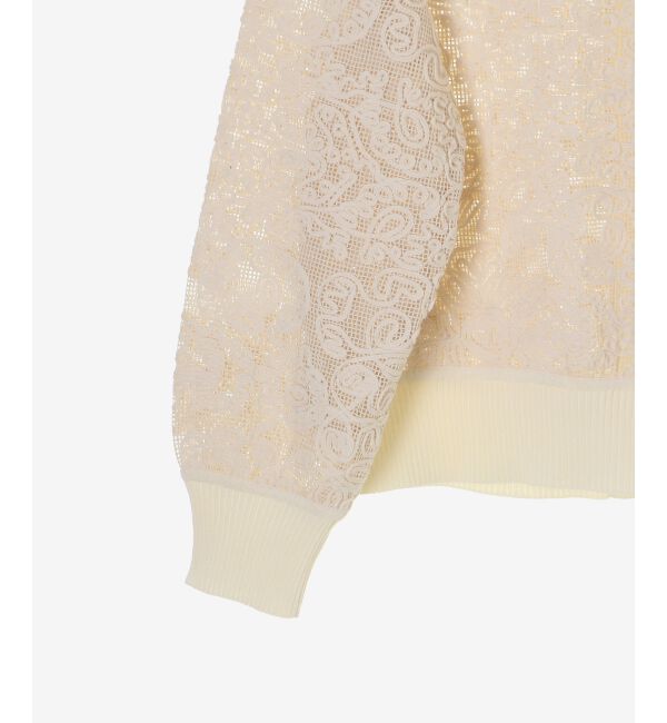  「コード刺しゅうレースカーデ」|カーディガン|
