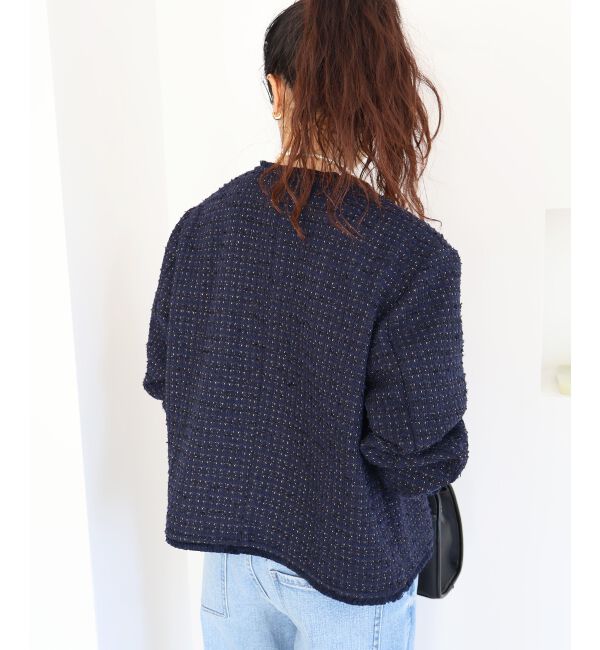  「ツィードノーカラージャケット」|その他|