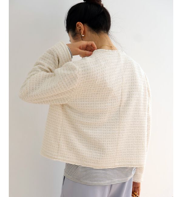  「ツィードノーカラージャケット」|その他|