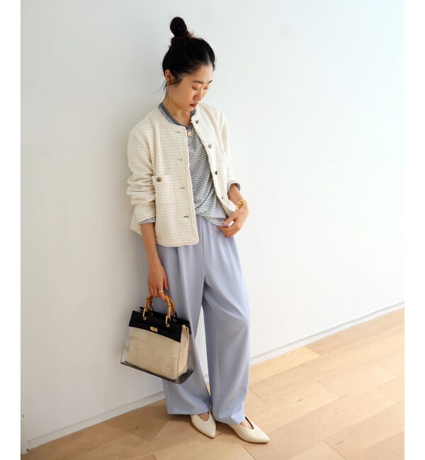  「ツィードノーカラージャケット」|その他|