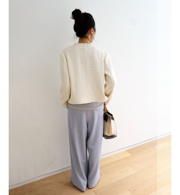  「ツィードノーカラージャケット」|その他|