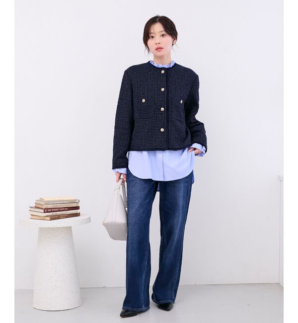  「ツィードノーカラージャケット」|その他|