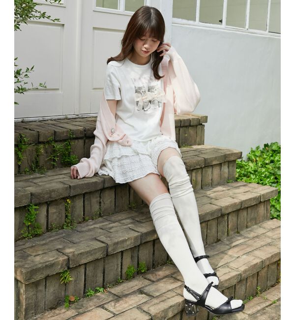  「リボンネコチャンTシャツ」|Tシャツ・カットソー|