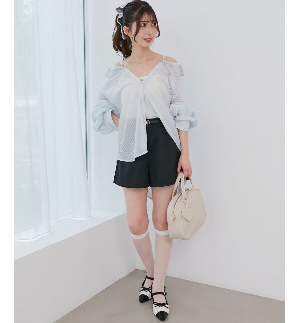  「2wayミディシャツ」|シャツ・ブラウス|