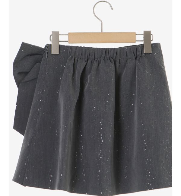  「キラキラリボンプリーツスカパン」|スカート|