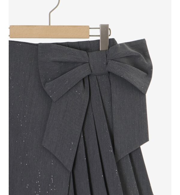  「キラキラリボンプリーツスカパン」|スカート|