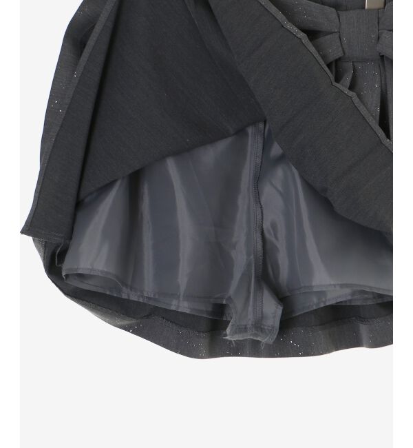  「キラキラリボンプリーツスカパン」|スカート|
