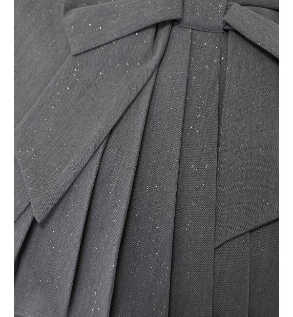  「キラキラリボンプリーツスカパン」|スカート|